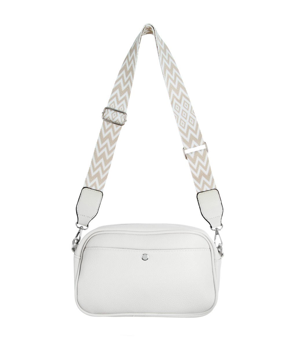 Damen Crossbody Bag weiB FASHIONHALL24.DE Dein Tucher Schal Accessoires Online Shop im Internet