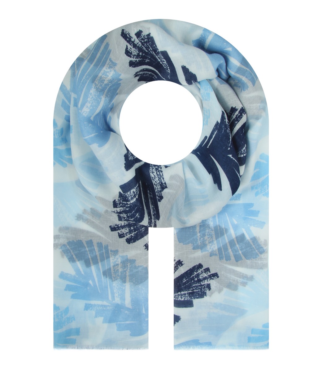 Damen Halstuch, blau