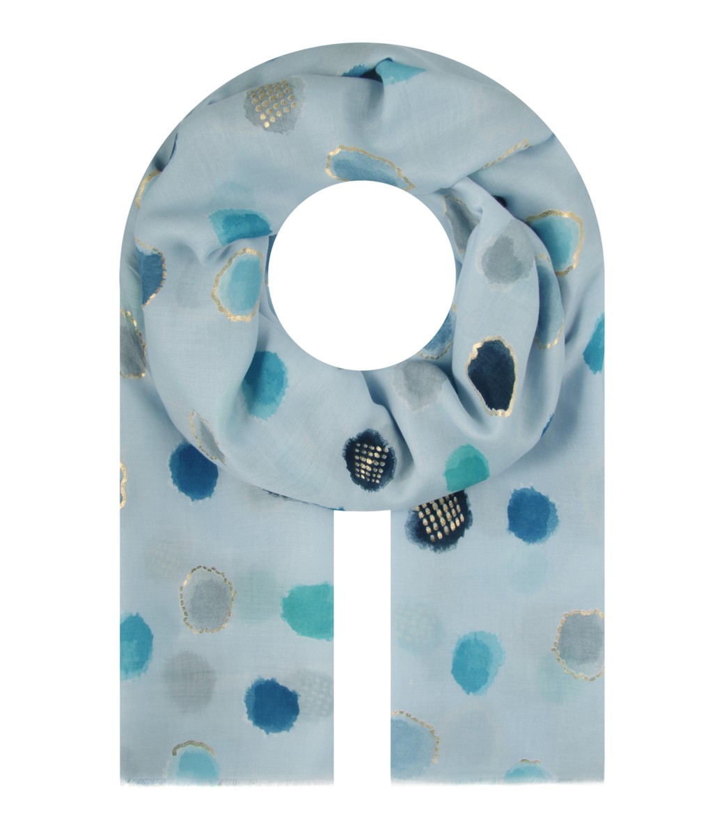 Damen Halstuch, blau