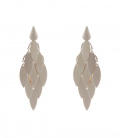 Ohrring - metallic, rosegold