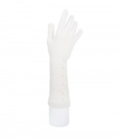 Handschuhe, offwhite