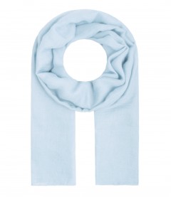 Majea Tuch Lima - schmal, uni, hellblau