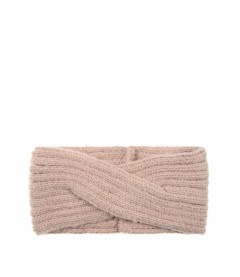Damen Stirnband - uni, rosa