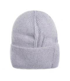 Basic Beanie Mütze - Feinstrick, flieder