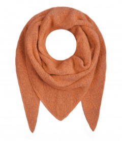 Damen Winterschal - Dreieck, orange