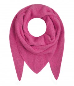 Damen Winterschal - Dreieck, pink