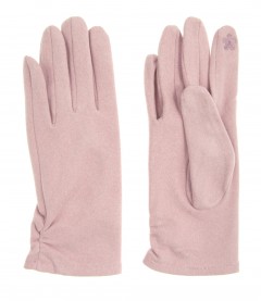 Damen Handschuhe, rosa