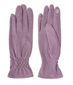 Damen Handschuhe, lila