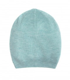 Basic Beanie Mütze - Feinstrick, jade