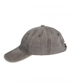 Damen Baseball Cap, braun