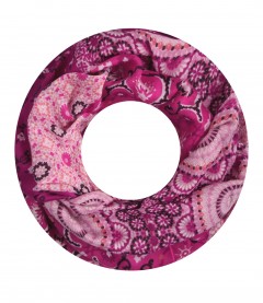 Damen Loop Schal, pink