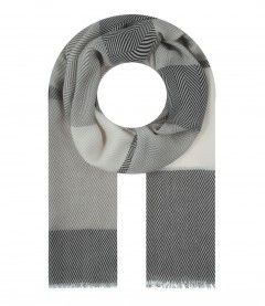 Damen Halstuch, schmal, schwarz