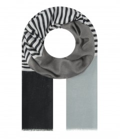Damen Halstuch, schmal, schwarz