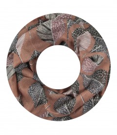 Damen Loop Schal, rosa