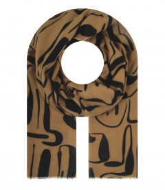 Damen Halstuch, beige