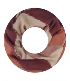 Damen Loop Schal, alt rosa