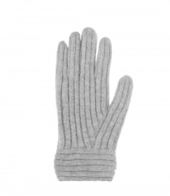 Damen Handschuhe, hellgrau