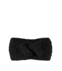 Damen Stirnband, schwarz