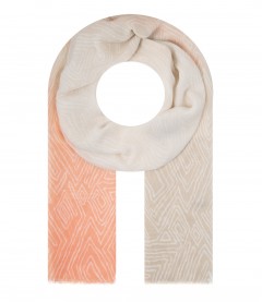 Damen Halstuch, schmal, orange