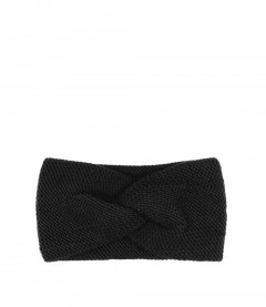 Damen Stirnband, schwarz