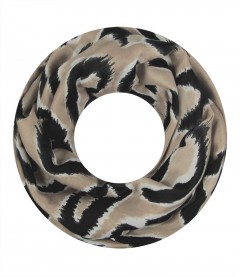 Damen Loop Schal, beige