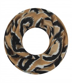 Damen Loop Schal, camel