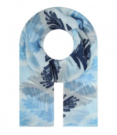 Damen Halstuch, blau