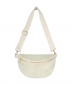 Damen Crossbody Bag, silber