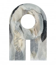 Damen Halstuch, grau