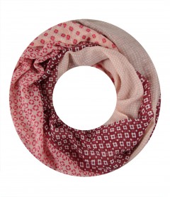 Damen Loop Schal, rosa