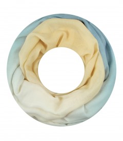 Damen Loop Schal, gelb