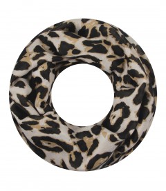 Damen Loop Schal, gelb