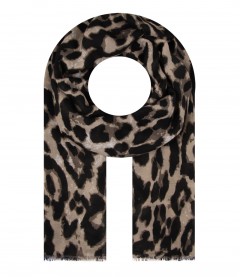 Damen Halstuch, schmal, beige