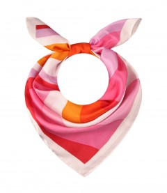 Damen Nickituch, pink