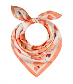 Damen Nickituch, orange