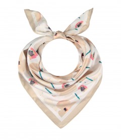 Damen Nickituch, beige