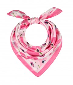 Damen Nickituch, pink