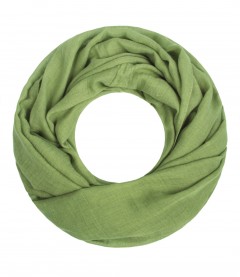 Loop Schal - einfarbig, grün