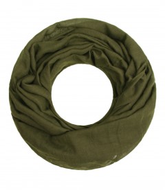Loop Schal - einfarbig, dark olive
