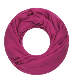 Loop Schal - einfarbig, magenta