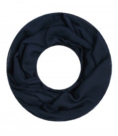 Loop Schal - einfarbig, navy