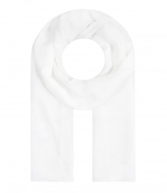 Schal, weiß