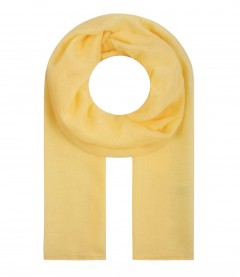 Schal, gelb