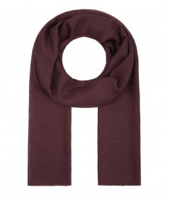 Schal, weinrot