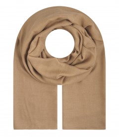 Damen Halstuch, XL - einfarbig, camel