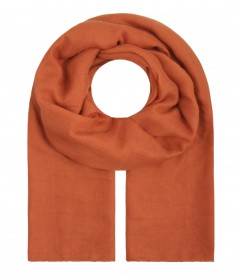 Damen Halstuch, XL - einfarbig, orange