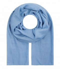 Damen Halstuch, XL - einfarbig, denim