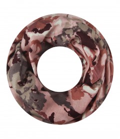 Schal, rosa