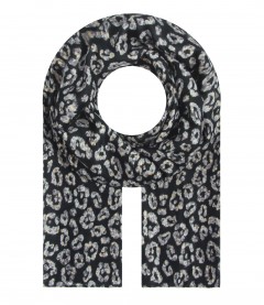 Schal, schwarz