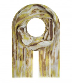Schal, gelb